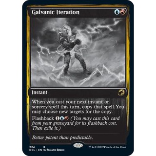 [MTG] Galvanic Iteration [DBL] [MULTI] [RARE] [NORMAL] [ENG] (การ์ดเมจิค / Magic the Gathering)