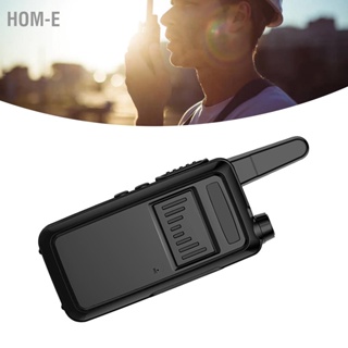 Hom-E Mini Walkie Talkies Lightweight High Power Stable Signal Two Way Radio USB Charging Talkabout