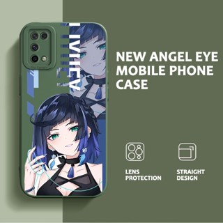 เคสโทรศัพท์มือถือ TPU นิ่ม กันกระแทก ป้องกันเลนส์กล้อง ลาย Angel Eyes สําหรับ Realme 7 Pro Genshin