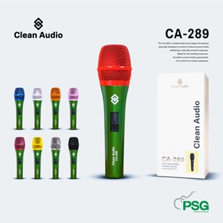 CLEAN AUDIO : SERIES : CA-289 GREEN SERIES Dynamic Microphone All Head Color Series