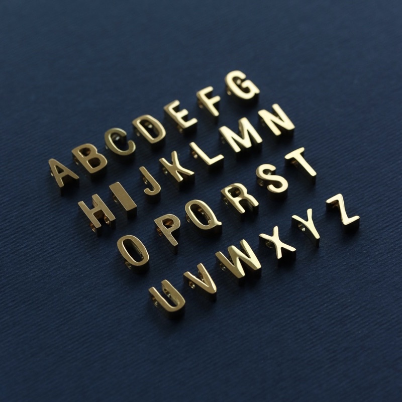 LUCYSUMMER จี้ตัวอักษร Alphabet A-Z เฉพาะจี้