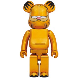 BE@RBRICK GARFIELD GOLD CHROME Ver. 1000％