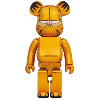 BE@RBRICK GARFIELD GOLD CHROME Ver. 1000％