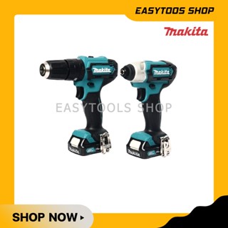 MAKITA ไขควงกระแทกไร้สาย COMBO KIT HP333DZ+TD110DZ+BOX 12V MAX