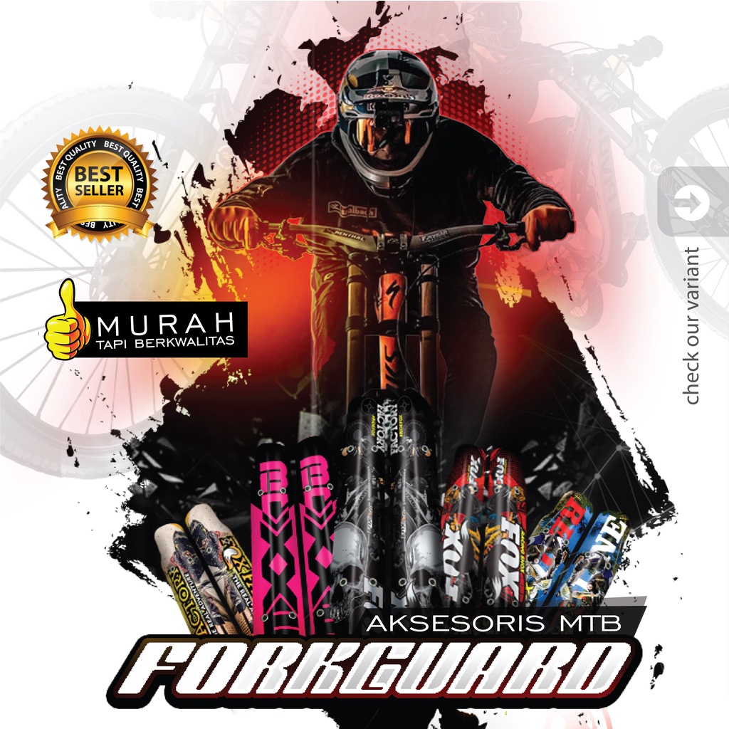 จักรยาน FORK GUARD / SPARE PARTS / อุปกรณ์เสริม MTB / MTB BIKE FRONT SHOCK PROTECTOR