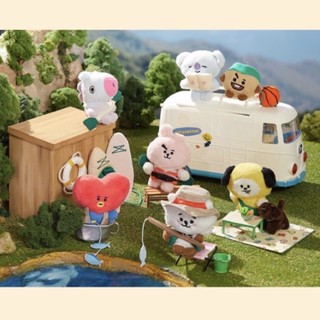 ตุ๊กตา Line Friends Picnic In The Forest ขนาดเล็ก Bt21 ของแท้