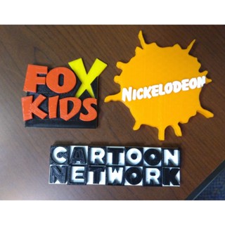 โลโก้ Nickelodeon (3D Decoration) ขนาด 125 มม. x 128 มม. x 12 มม.