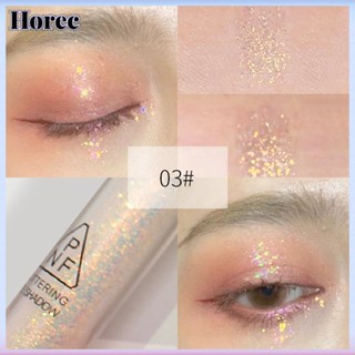 Horec Liquid อายแชโดว์ Diamond อายแชโดว์โลหะ Shimmer Glitter Monochrome Liquid อายแชโดว์แต่งหน้า Pigment อุปกรณ์เสริมความงาม