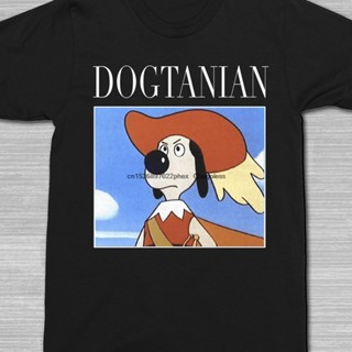 เสื้อยืดคอกลม แขนสั้น พิมพ์ลาย Dogtanian And The Three Muskehounds Tv Show 90S สไตล์วินเทจ ของขวัญวันแม่ วันเกิด วันวาเล