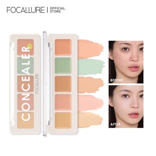 Focallure  คอนซีลเลอร์   พาเลตต์คอนซีลเลอร์ กันน้ำ ติดทนนาน ปกปิดจุดด่างดำ จานผสมสี