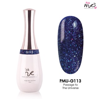 สีเจลทาเล็บ Pick Me Up G113 Passage to The Universe 15ml.