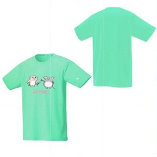 เสื้อPig&amp;Rat ลายการ์ตูนคอกลมสีเขียว