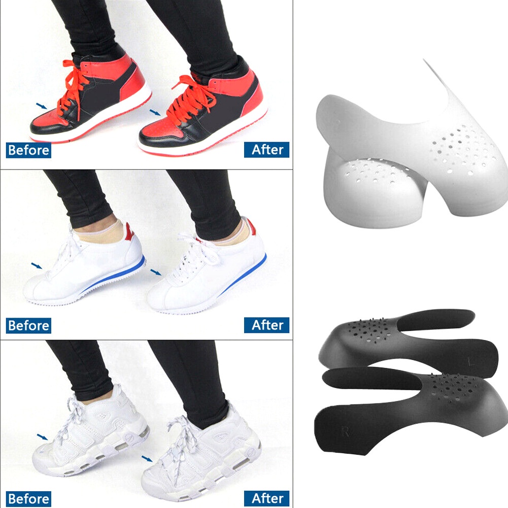 แผ่นดันทรงรองเท้า (1คู่) ไส่ด้านในเพื่อป้องกันการเกิดรอยย่น ของส่วนหัว sneakers