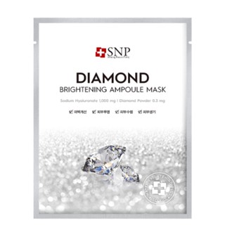 Snp Diamond Brightening Ampoule Mask (มาสก์ 10 ชิ้น)