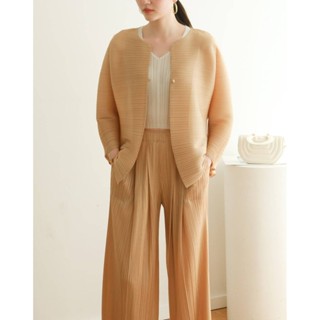 Restock!! 2MUAY PLEAT เสื้อคลุมผู้หญิง เสื้อคลุมพลีทคุณภาพ รุ่น GJO1095 9สี FREE SIZE CLASSY PLEAT CARDIGAN