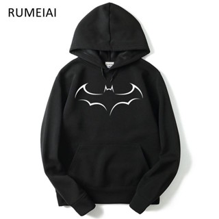 Jsyc ขายดี เสื้อฮู้ดดี้ ผ้าฝ้ายผสม ลาย Rumeiai Blend Batman สไตล์ฮิปฮอป ของขวัญที่ดีที่สุด สําหรับผู้ชาย พ่อ GS