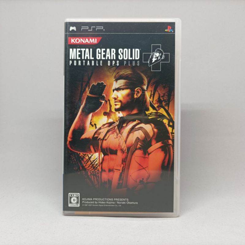 Metal Gear Solid: Portable Ops Plus | Sony PlayStation Pocket | PSP | Zone 2 | Japan