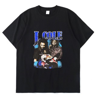 J Cole ใหม่ เสื้อยืดลําลอง แขนสั้น พิมพ์ลายอัลบั้มเพลง ทรงหลวม สไตล์สตรีท อเมริกัน เหมาะกับฤดูร้อน สําหรับผู้ชาย และผู้ห