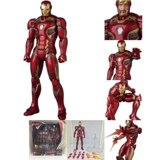 โมเดลฟิกเกอร์ Marvel MAF022 Ironman MK45 Iron Man ของเล่นสําหรับเด็ก