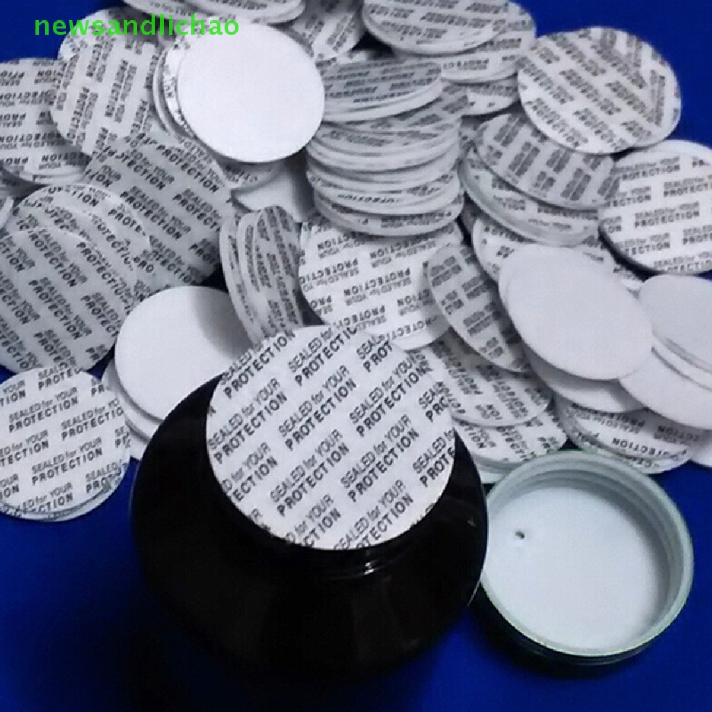 Newsandlichao 200 ชิ้น Self-กาวโฟมความดัน Sensitive Seal Lining Tamper ทนซีลสําหรับเครื่องสําอาง Jar ขวดหม้อ 20 มม.-82 มม.