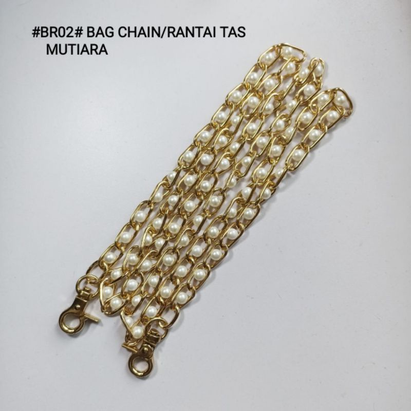 RB0402 โซ่มุก*******