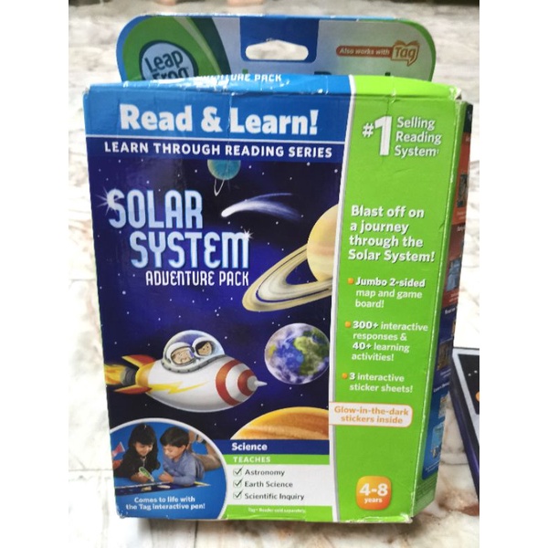 LeapFrog LeapReader Interactive Solar System Discovery Set (works with Tag)