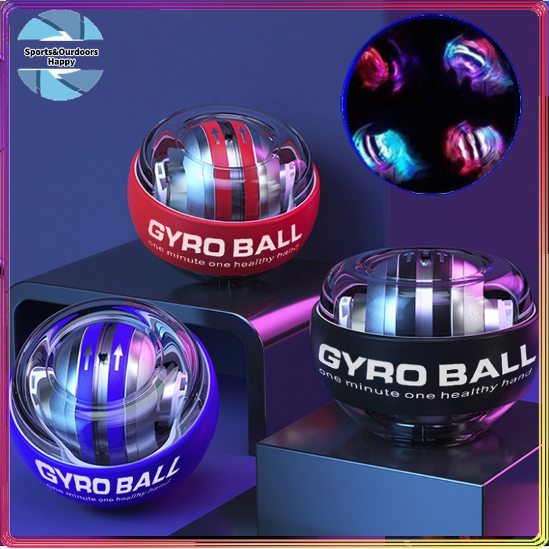 ลูกบอลออกกำกาย ลูกบอลบริหารข้อมือ power ball Wrist Gyro Force Ball เครื่องออกกำลังกาย บริหารข้อมือ เครื่องออกกำลังกายมือ
