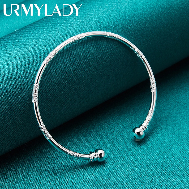 Urmylady กําไลข้อมือเงินแท้ 925 ทรงกลม รูปที่ 5