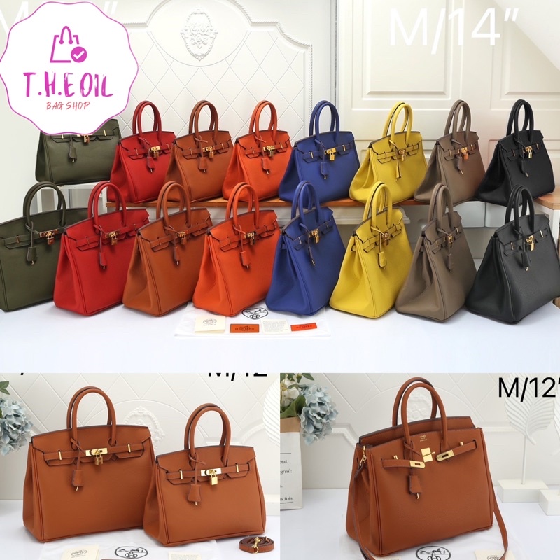 [The.OiL] พร้อมส่งจ้า กระเป๋าสะพายข้างได้ถือได้ Size 12”/14” นิ้วงานสวยมากแม่ (Best Seller)