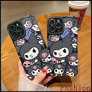 🔥จัดส่งทันที🔥ใช้กับ เคส ไอโฟน11 เคสซิลิโคน7พสัส Kuromi เคสไอโฟน8พสัส  สีดำ ใช้กับ เคส ไอโฟน14 กันกระแทก xr เคส ไอโฟนSE2020 กันกระแทก เคสไอโฟน13 12promax เคสi7 เคสiPhone8 เคสไอโฟน7PLUS soft case for iPhone11