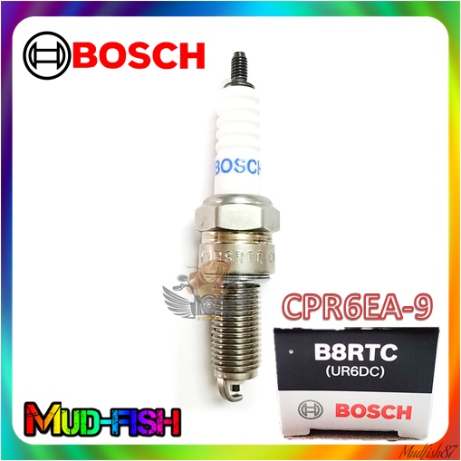 PALAM PENCUCUH BOSCH UR6DC (CPR6EA-9) SPARK PLUG สําหรับ HONDA WAVE125 FUTURE125