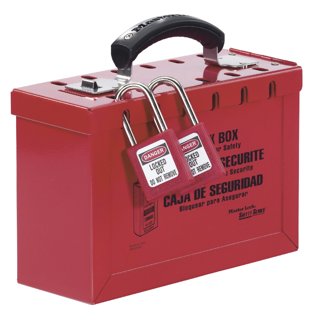 MASTER LOCK กล่องเก็บแม่กุญแจแบบงานกลุ่ม Group lock box 498A