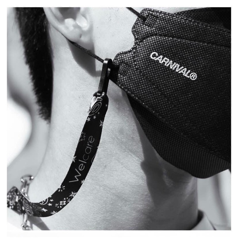 [พร้อมส่ง] สายคล้องแมส Welcare x Carnival 3D Mask #Series2