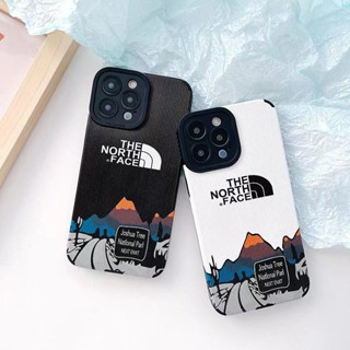 The North Face เคสโทรศัพท์มือถือ กันกระแทกสี่มุม ลายสตรีทเหนือ สําหรับ iPhone 14 14pro 14Plus 14prm iPhone 13 13pro 13prm iPhone 11 7Plus 8Plus Xr XS 12 Pro Max