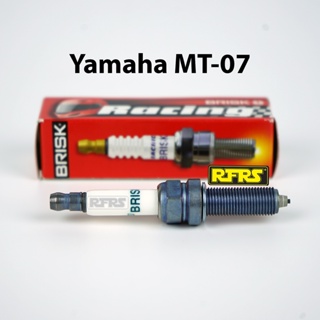 หัวเทียน BRISK PREMIUM ZS ไร้เขี้ยว Yamaha MT-07 Spark Plug (SZ21RC) รองรับเฉพาะเบนซิน 95 Made in EU