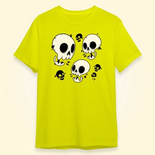 เสื้อยืดลายหัวกระโหลก  skull