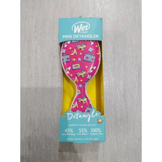 WET BRUSH [++สินค้ามีตำหนิ รอยถลอก และแพคเกจยับไม่มีผลต่อการใช้งาน] MINI DETANGLER [สินค้าตำหนิไม่ร่วมโปรของแถมGWP]