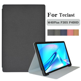 เคส สําหรับ Teclast P40HD M40 plus 10.1&amp;quot;เคสแท็บเล็ตหนัง Pu พร้อมขาตั้ง สําหรับ Teclast P30S 10.1 นิ้ว