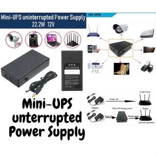 Mini-UPS unterrupted Power Supply