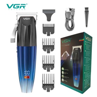 Vgr-691 VGR เครื่องตัดผมไฟฟ้า ปัตตาเลี่ยนตัดผมไร้สาย ชาร์จ USB สําหรับผู้ชาย V-691