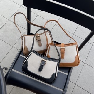 กระเป๋าคล้องไหล่ mini tote รุ่น Play มี 3 สี🤎🧡🖤  (A012-play)