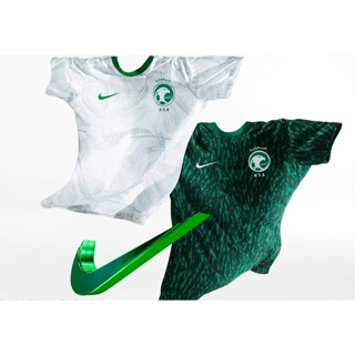 Saudi Arabia Home Away Fans Issue Kit World Cup 2022 *สินค้าขายดีในพื้นที่!!!*