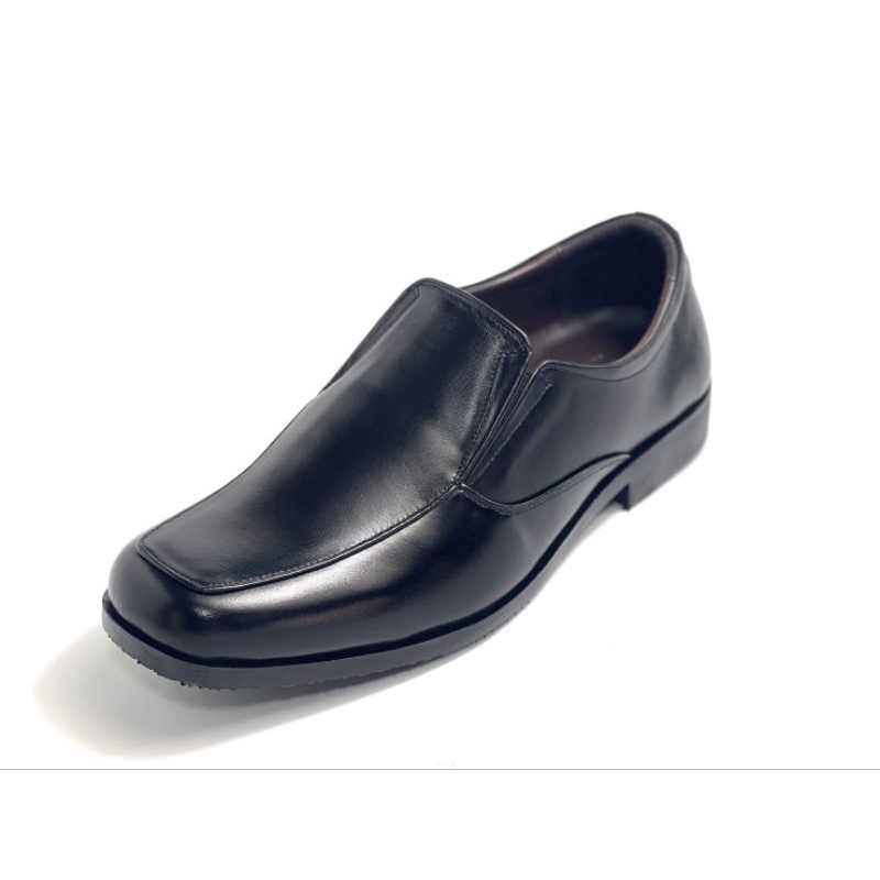 มีไซส์พิเศษ38-49 รองเท้าคัชชูผู้ชาย [หนังแท้100%] แบบสวม Loafers Soft Genuine เกรดพรีเมี่ยม พื้นนุ่ม เปลี่ยนไซส์ได้