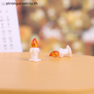 Strongaroetrtu โมเดลของเล่นจําลอง 1:12 DIY สําหรับตกแต่งบ้านตุ๊กตา 2 ชิ้น