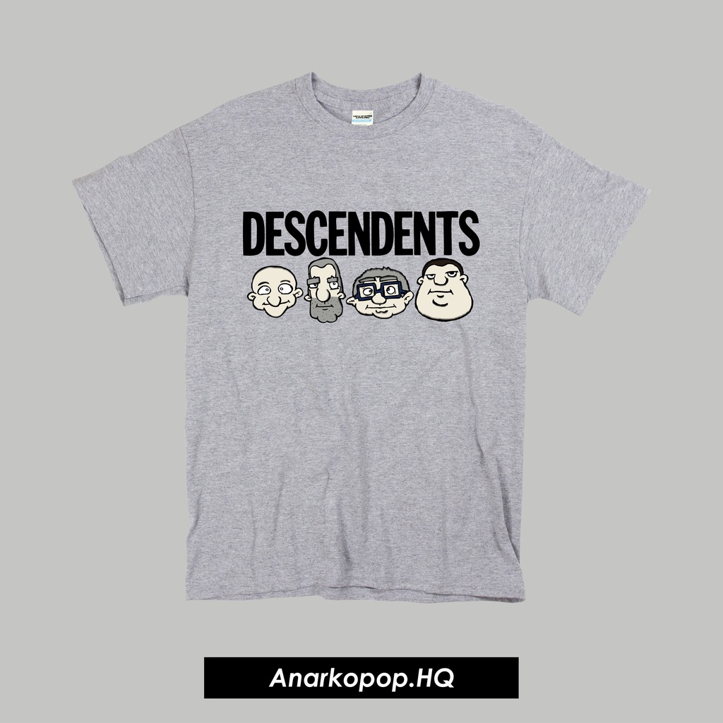 BAND T-SHIRT / MUSIC T-SHIRT / DESCENDENTS BAND T-SHIRT / PUNK T-SHIRT / BAND T-SHIRT