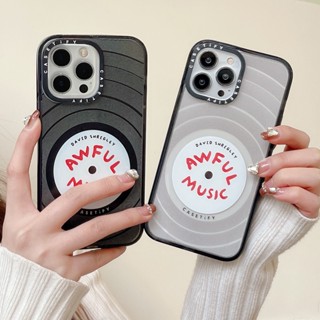 【แผ่นเสียงไวนิล】เคสโทรศัพท์มือถืออะคริลิค ลายดาว คุณภาพสูง สําหรับ iPhone 14 Pro Max 13 Pro Max 12 12 Pro Max 14 14Pro 13 12 12Pro 11 13Pro