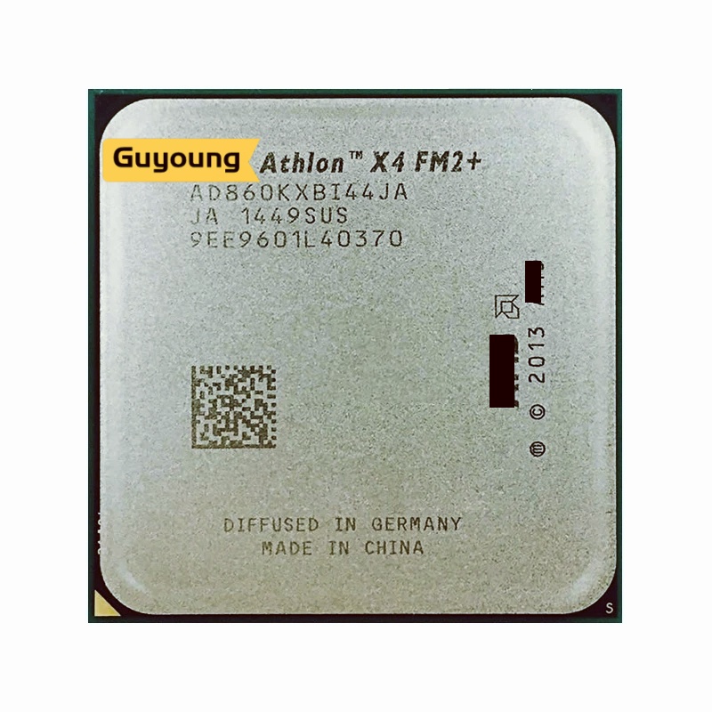 Athlon ซ็อกเก็ตโปรเซสเซอร์ CPU X4 860K 860 K 3.7 GHz Duad-Core AD860KXBI44JA FM2+
