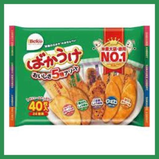 Kuriyama Rice Confectionery Bakauke Assortment ข้าวเกรียบญี่ปุ่น5รส 197g