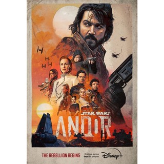 Andor Season 1 (2022) DVD Master พากย์ไทย  3 แผ่นจบ เป็นซีรี่ย์เรื่องราวก่อนเหตุการณ์ใน Rogue One A Star Wars Story