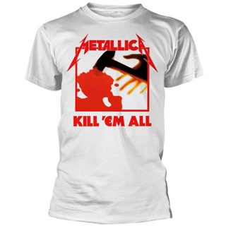 [COD] เสื้อยืดผ้าฝ้าย 100% พิมพ์ลาย Metallica Kill Em All ทรงโอเวอร์ไซซ์ ของขวัญคริสต์มาส สําหรับผู้ชา